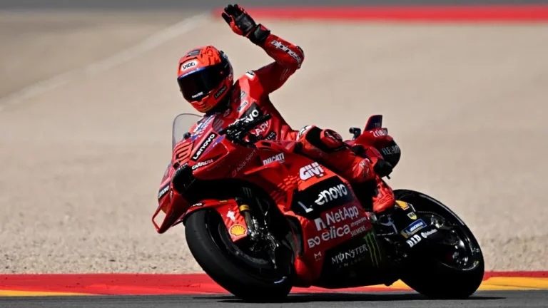 Hasil MotoGP Jerman 2025: Marc Marquez Rebut Pole Position Meski Hujan Mengguyur, Bagnaia Terpuruk